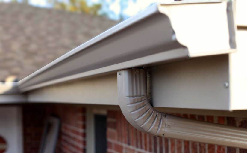 Seamless Gutter replacement service by JD Wiggins Inc